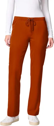 Vista 14 de Healing Hands EVRY - Pantalones médicos de pierna ancha con cintura elástica para mujer Azul marino