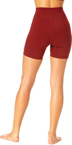 Vista 3 de Anne Cole Pantalones cortos de ciclismo de cintura alta para mujer