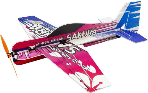 Vista 10 de Viloga Upgrade 3D EPP Avión Sakura Acrobático, Kit de Avión de Espuma RC de 420mm para Construir para Adultos