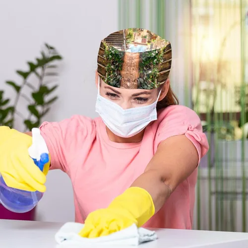 Vista 6 de Scrub Caps Women,Scrub Cap Suitable for Men and Women