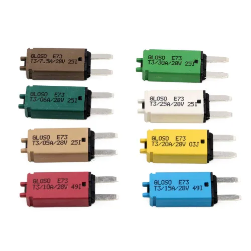 Vista 10 de E37 Auto (T1) Fusibles de disyuntor de reinicio automático de perfil bajo ATC/ATO - 12V DC 5A 10A 15A 20A 25A 30A (Paquete de 6 piezas mixtas) T1
