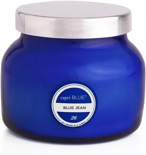 Vista 17 de Velas de tarro de firma Capri Blue - Mezcla de cera de soja de larga duración - Velas de lujo con aroma tropical - Viene en tarro de vidrio