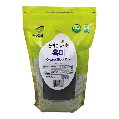 Vista 6 de McCabe Arroz integral orgánico, 3 libras (48 onzas), orgánico certificado por USDA, producto de Estados Unidos, CCOF