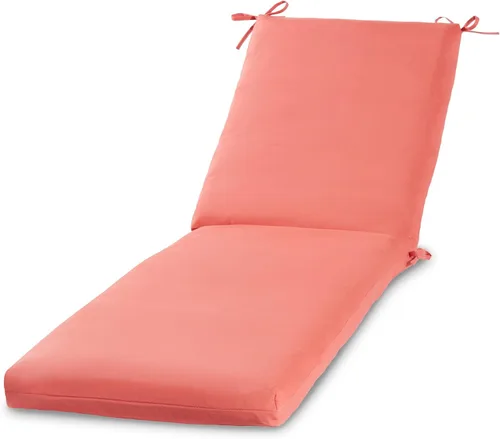 Vista 73 de Cojín reversible para silla de descanso para exteriores, color blanco tropical
