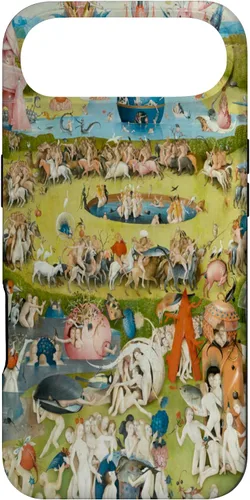 Vista 27 de Hieronymus Bosch - Carcasa para iPhone 17, diseño de jardín de las delicias terrenales