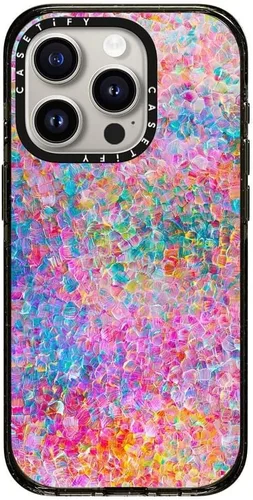 Vista 113 de CASETiFY Impact Funda para iPhone 15 [Probada contra Caídas de Grado Militar 4X / Protección contra Caídas de 8.2 pies / Compatible con Magsafe]