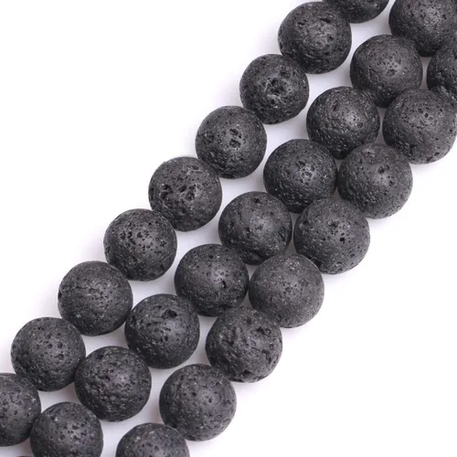 Vista 80 de GEM-Inside Cuentas Sueltas de Piedras Preciosas de Ágata Azul Bandeada Natural de 6mm Cuentas Redondas de Piedra de Energía para Hacer Joyas 15