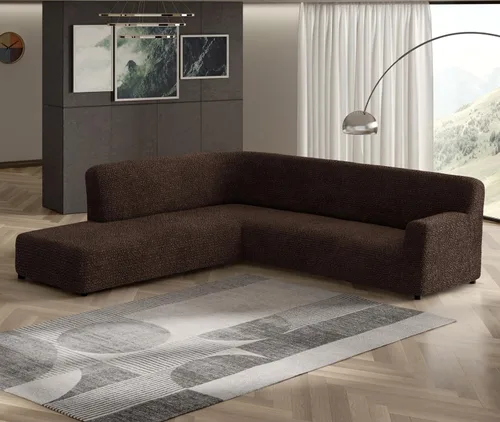 Vista 2 de PAULATO BY GA.I.CO. Funda de Sofá Seccional - Funda de Sofá de Esquina - Fundas de Sofá Chaise con Parachoques - Sofá Lavable con Funda para Otomana