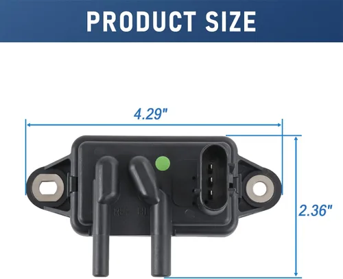 Vista 6 de Reemplazo del sensor de retroalimentación de presión de recirculación de gases de escape EGR para Ford F-150 F-250 F-350 Ranger, Mercury Sable