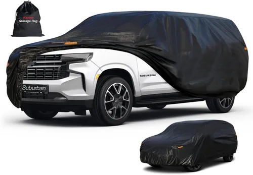 Vista 15 de Kayme Cubierta de auto SUV de 7 capas ajuste personalizado para BMW X1 (2009-2025), impermeable, para todo tipo de clima, para automóviles, cubierta