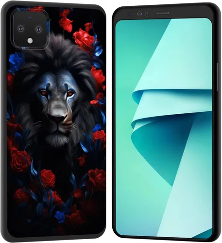 Vista 166 de Funda para Pixel 4 XL, funda de goma de silicona suave a prueba de golpes, funda protectora de cuerpo completo para Google Pixel 4 XL, ciervo