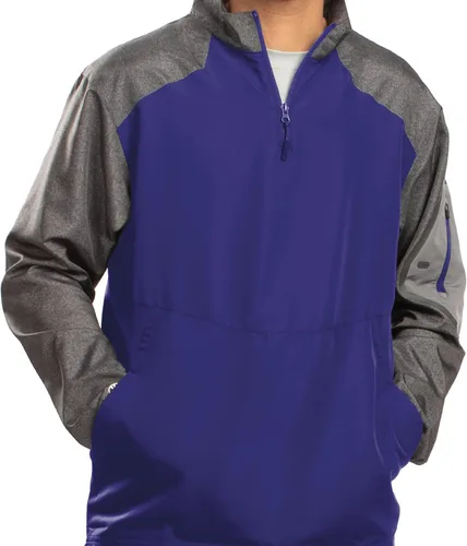 Vista 12 de Holloway Raider Chaqueta Pullover Cage - Resistente a la intemperie, ultraligera, cremallera de un cuarto, bolsillo en la manga - Para exteriores