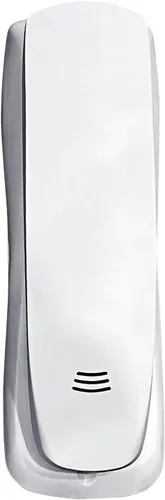 Vista 4 de Teléfono fijo Teléfono con cable Teléfono montado en la pared Mini Tamaño Teléfono fijo Teléfono de línea pequeña Teléfono alimentado por línea