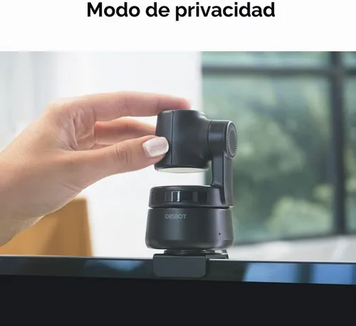 Vista 9 de OBSBOT Tiny PTZ 4K Webcam, seguimiento de IA y enfoque automático, cámara