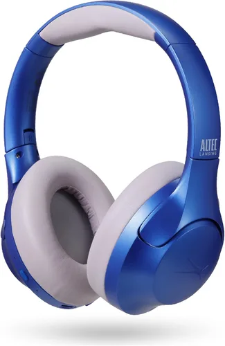 Vista 9 de Altec Lansing ComfortQ 2.0 - Auriculares Bluetooth inalámbricos con cancelación de ruido con batería de 50 horas, diseño plegable, asistente de voz