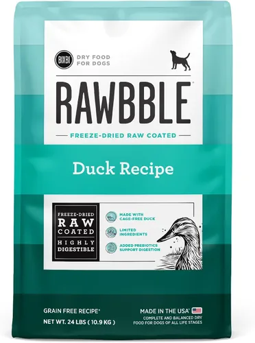 Vista 10 de Comida seca para perros BIXBI Rawbble, de ternera, 1.8 kg - Fabricado en EE. UU. sin comidas de carne ni rellenos - Comida cruda para perros