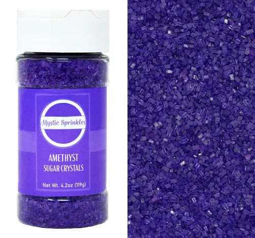 Vista 18 de Mystic Sprinkles Cristales de azúcar botella de 4.2 oz (ámbar - naranja)