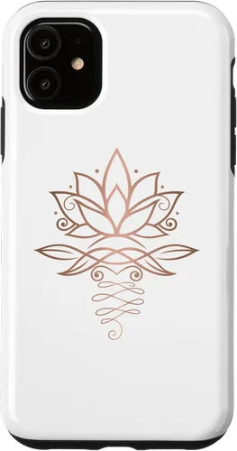 Vista 8 de Lotus Flower New Age Meditation Yoga Harmony Gift Case for iPhone 17