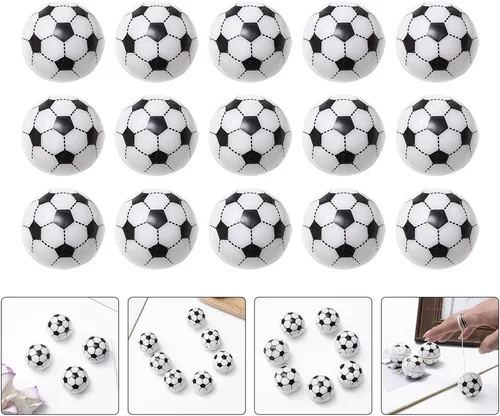 Vista 7 de LUOZZY 20 piezas de pelota de fútbol YoYo Funny Football Yo Ball Toy con cuerdas, regalos de fiesta de fútbol