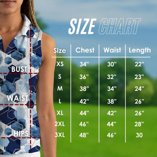 Vista 30 de YATTA GOLF Polo de golf sin mangas para mujer, absorbe la humedad, cuello en V, para golf, entrenamiento, golf