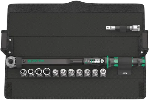 Vista 2 de WERA 05075680001 Click-Torque C 3 Set 1, 40-200 Nm, 13 Piezas