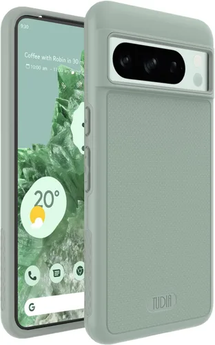 Vista 38 de TUDIA MergeGrip [Compatible con Magsafe] Funda para Google Pixel 7a 2023, [Probada contra caídas de grado militar] Borde elevado para protección