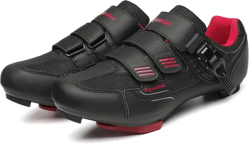Vista 2 de Zapatos de ciclismo unisex compatibles con Peloton zapatos de bicicleta con clip para interiores Peleton Road Bike Riding Racing Zapatos de ciclismo