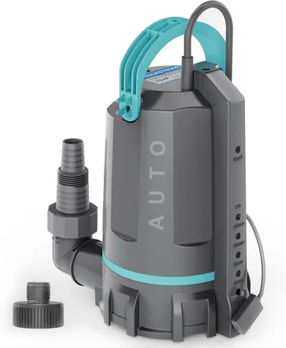 Vista 10 de AQUASTRONG Bomba de sumidero de 1 HP Bomba de agua sumergible de 4500 GPH