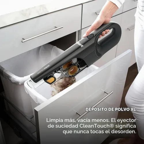 Vista 9 de [Usado] Shark UltraCyclone Pet Pro Plus - Aspiradora de mano inalámbrica, color negro, CH951