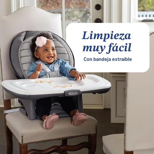 Vista 5 de Graco Table2Table Premier Fold - Silla alta 7 en 1, Maison (2156179)