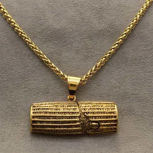 Vista 3 de Cyrus The Great Human Right - Collar de cilindro iraní persa rey