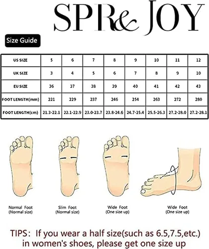 Vista 3 de SPR&JOY Women's Pumps Block Heel Comfort Closed Toe Dress Shoes for Women Office Wedding Party