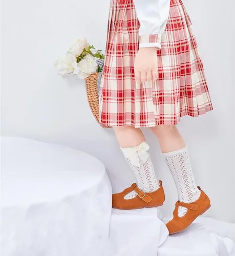 Vista 2 de Felix & Flora Zapatos de vestir planos Oxfords para niña pequeña, zapatos de princesa Mary Jane para fiesta escolar, zapatos de fiesta