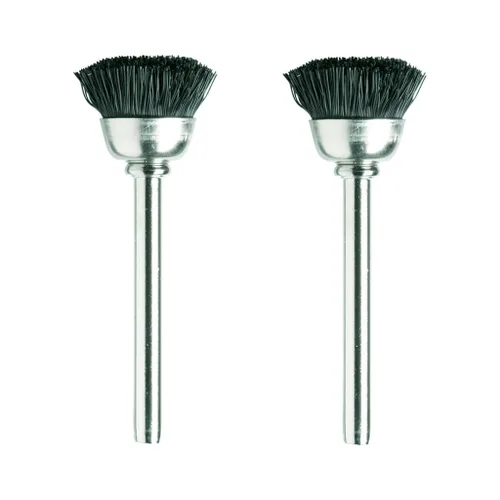Vista 20 de Dremel 536-02 Cepillos de latón (paquete de 2), 1/2" de diámetro