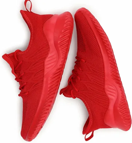 Vista 7 de Zapatos deportivos para correr para hombre, ligeros, transpirables, de malla