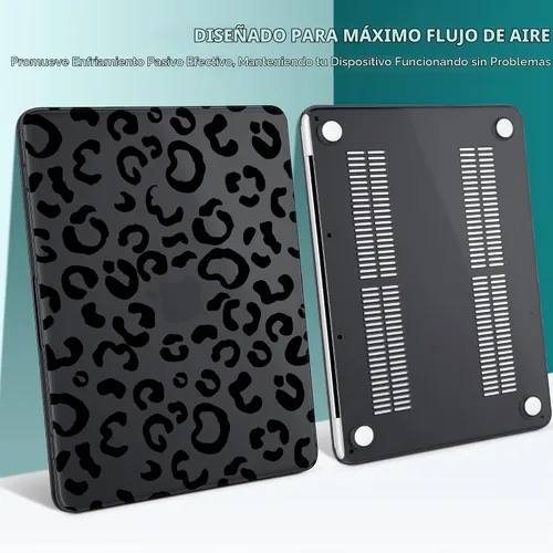 Vista 8 de TWOLSKOO Funda para MacBook Neo de 13 pulgadas 2026 A3404 A18 Pro Chip, funda rígida de plástico con adaptador tipo C, 2 fundas para cámara web