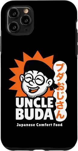 Vista 11 de iPhone 15 Uncle Buda Food Truck Texas Comida japonesa Funda con logotipo de Ojisan