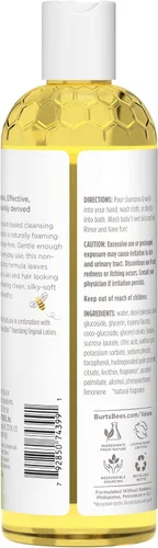 Vista 13 de Champú de Burt's Bees botellas de 12 onzas, paquete de 3, paquete de de 3, Amarillo, 3, 3