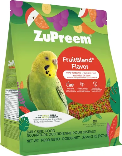 Vista 10 de ZuPreem Smart Selects - Alimento para pájaros pequeños, 2 libras, alimentación diaria para periquitos, periquitos, loros