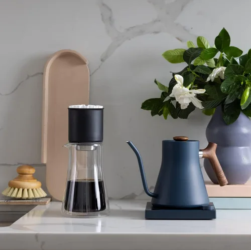 Vista 6 de Fellow Stagg - Gotero de café vertido de 20 onzas [XF], para preparar una taza de café de 20 onzas, acero inoxidable de doble pared con aislamiento