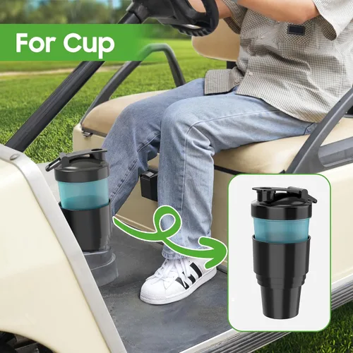 Vista 4 de 10L0L Calentador universal para carrito de golf, portavasos de propano para Yamaha EZGO Club Car, Portavasos de repuesto con material mejorado