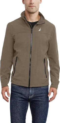 Vista 33 de Nautica - Chaqueta bomber de golf para hombre, ligera, con cremallera completa, cortavientos, atlética, para exterior Ártico Ártico