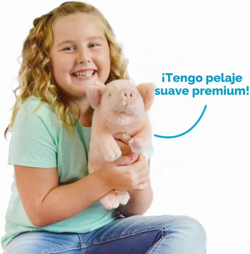 Vista 2 de TigerHart Perla The Pig - Peluche de 11 pulgadas