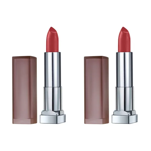 Vista 44 de Maybelline New York Color Sensational Lápiz labial en polvo mate, Cruel Ruby, 0.15 onzas, Envase de 1