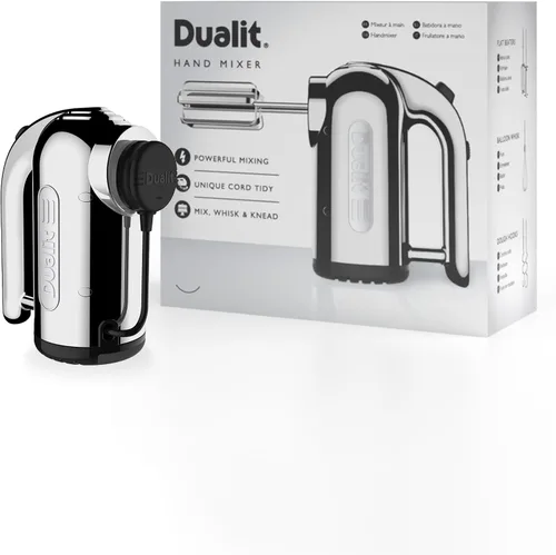 Vista 10 de Dualit Batidora de mano - 300 W - Mango de agarre fuerte - Accesorios incluidos - Almacenamiento de enchufe integral - 4 ajustes de velocidad