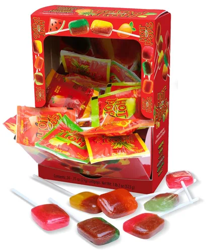 Vista 7 de Yummy-Lix Piruletas (Paquete de 24, Redondas Gourmet)