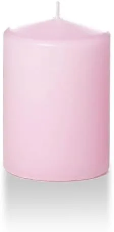 Vista 30 de Yummi - Velas redondas de pilar blancas de 3 pulgadas x 4 pulgadas, 3 por paquete