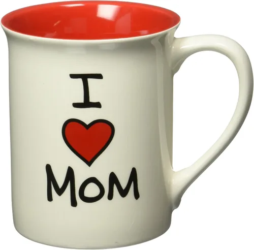Vista 6 de Taza de gres Our Name is Mud "I Heart Dad", 16 oz.
