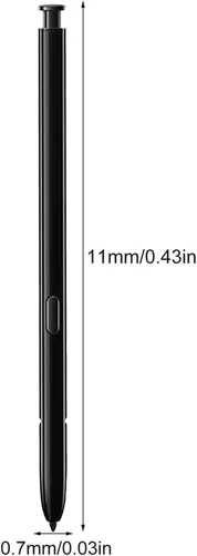 Vista 5 de Paquete de 2 lápices capacitivos negros Note 20 Ultra para Samsung Galaxy Note 20 S Pen compatibles con todos los portadores Samsung Galaxy Note