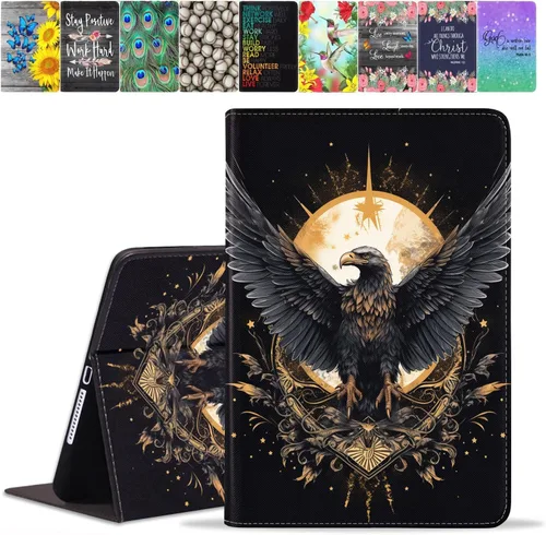Vista 41 de Funda para Samsung Galaxy Tab A8 de 10.5 pulgadas (SM-X200/X205/X207), funda de piel sintética premium con función de encendido automático